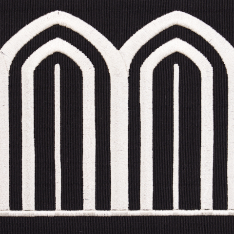 Arches Embroidered Tape Wide