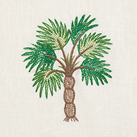 Palmetto Beach Embroidery