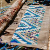 Coyolate Hand Woven Brocade