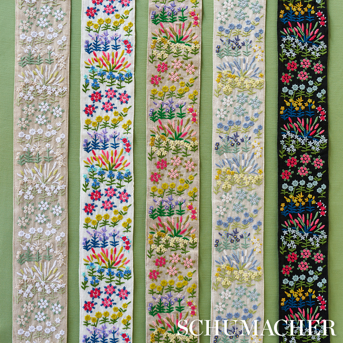 Lula Embroidered Tape