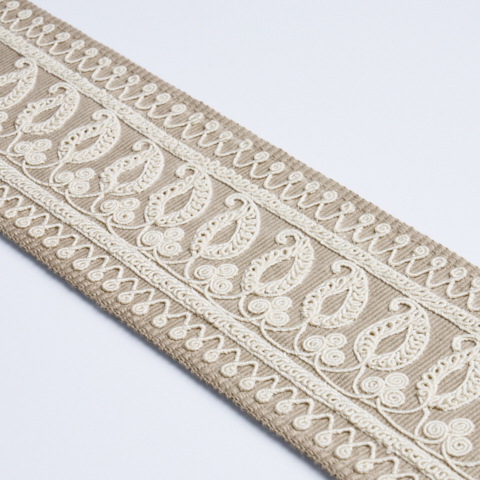 Paisley Embroidered Tape