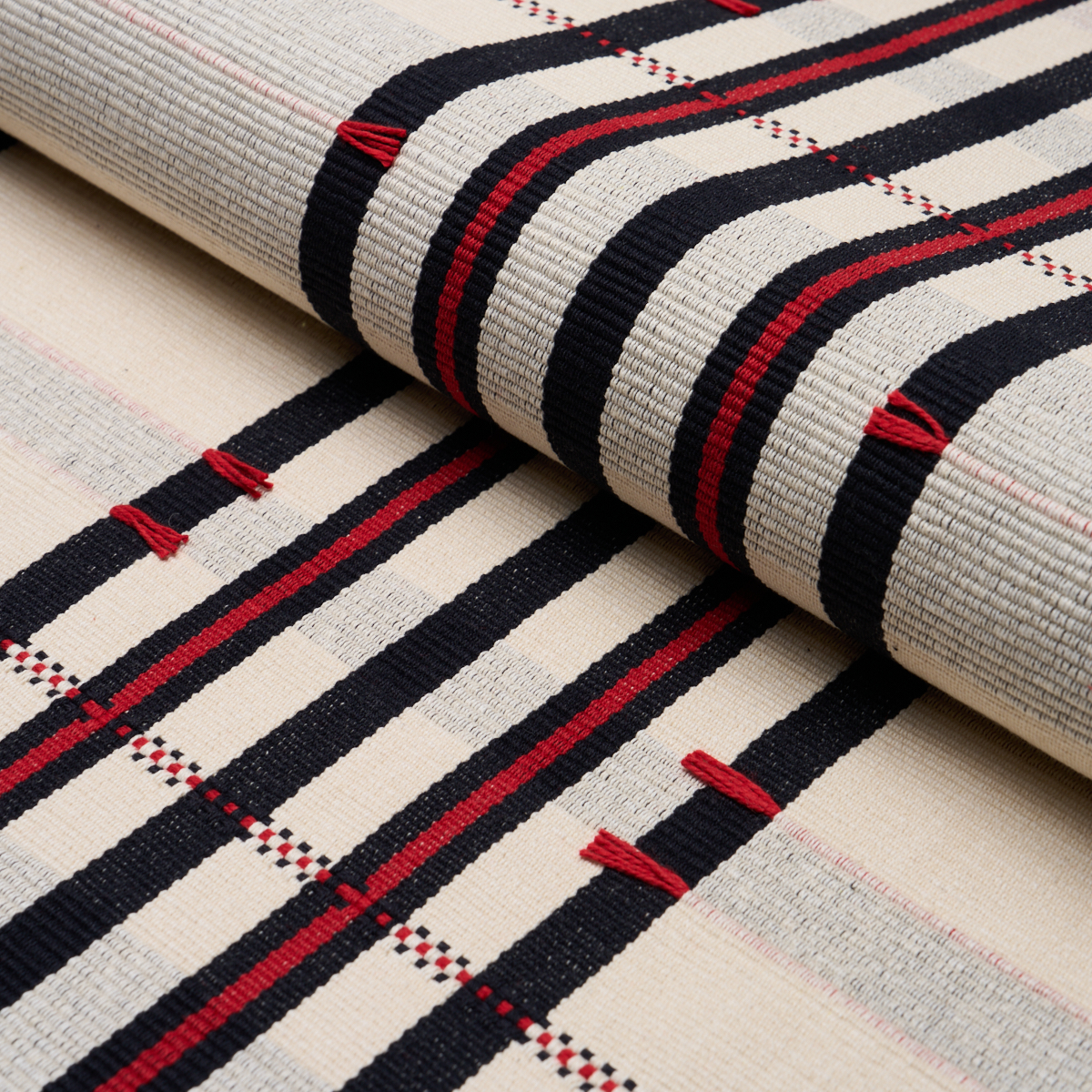 REMMY HAND WOVEN STRIPE