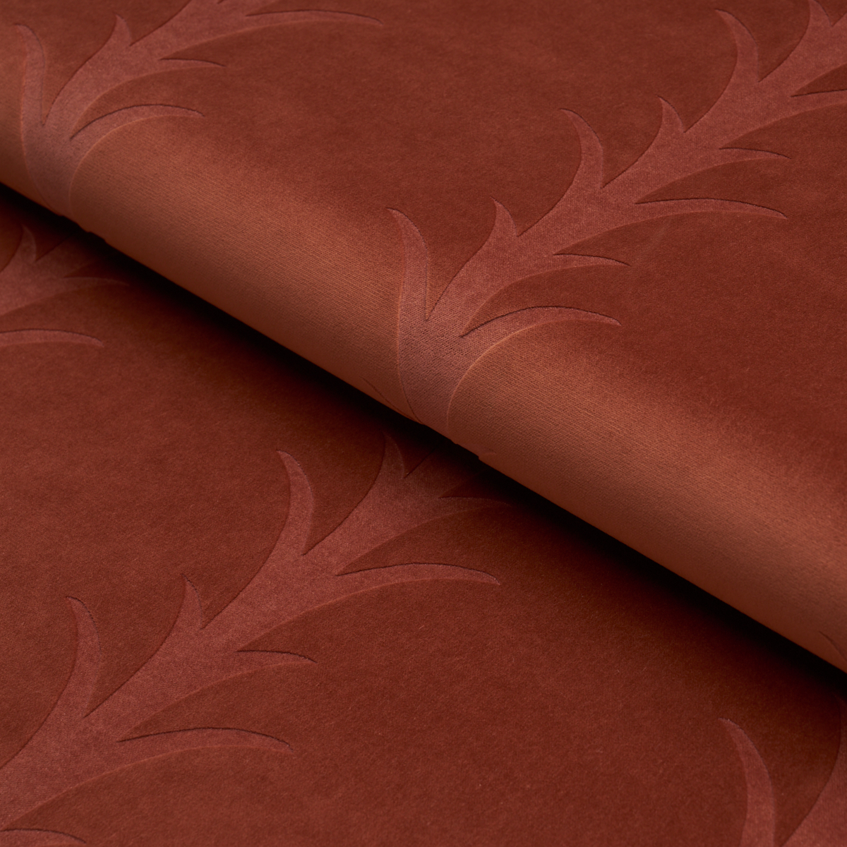 Acanthus Stripe Velvet