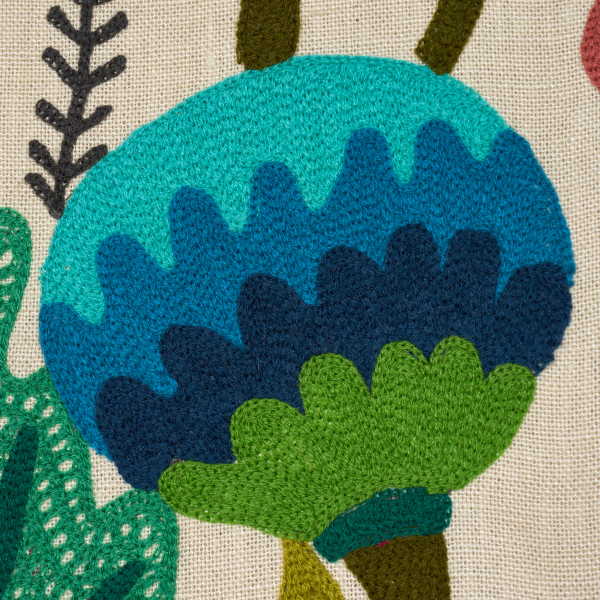 Modern Botanical Embroidery