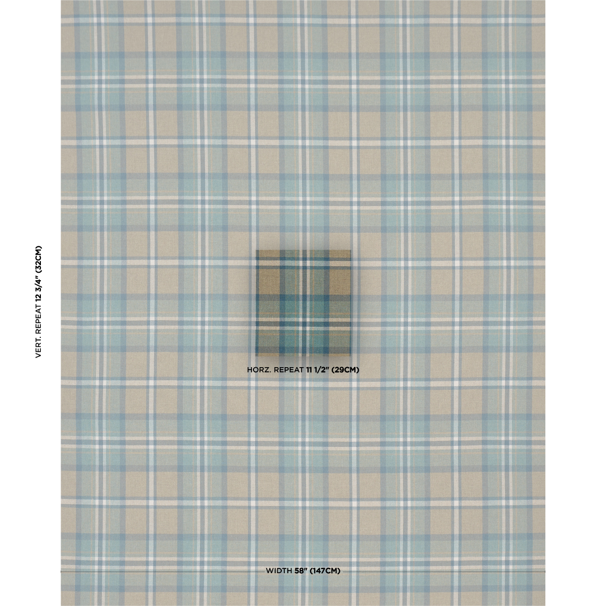 Harris Merino Plaid