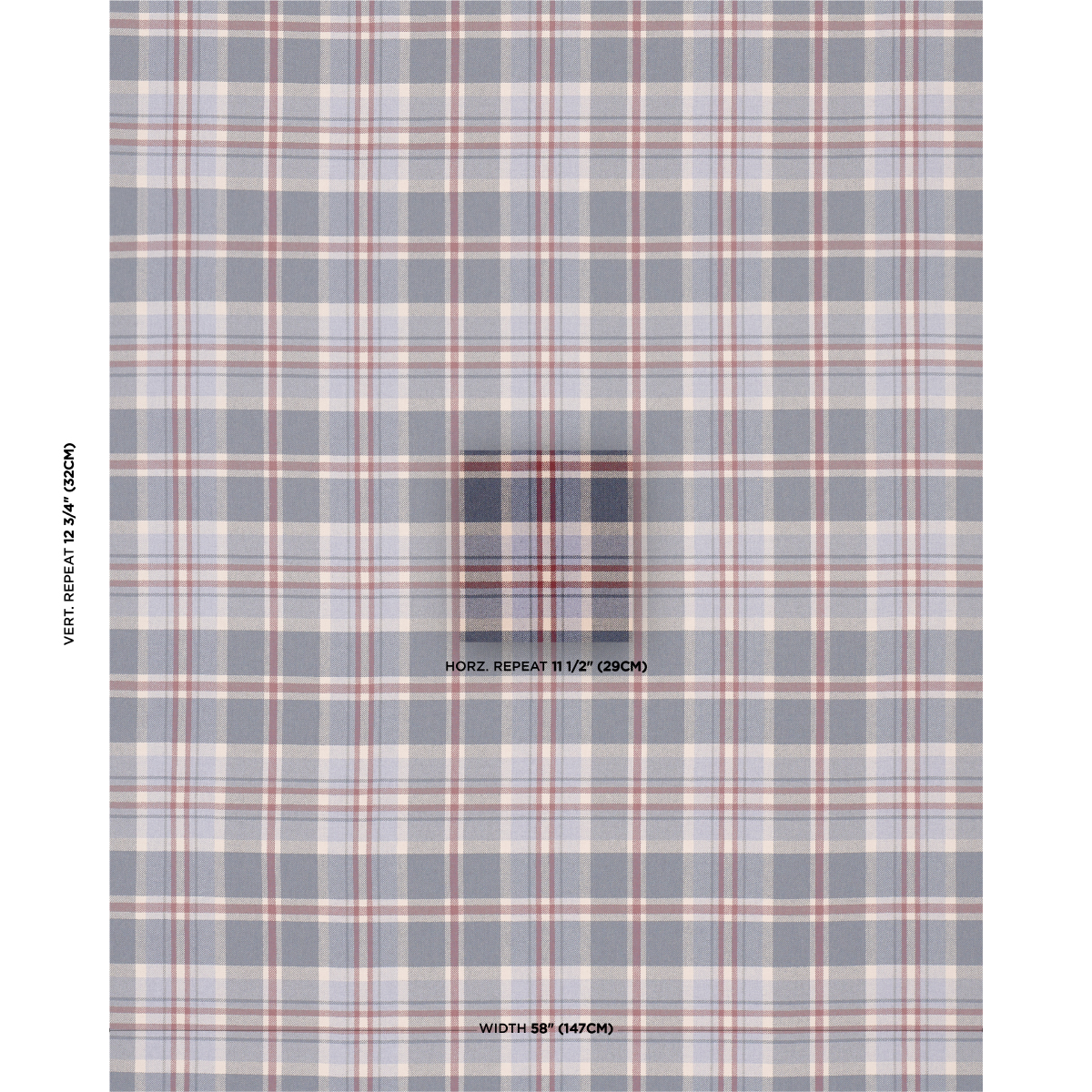 Harris Merino Plaid