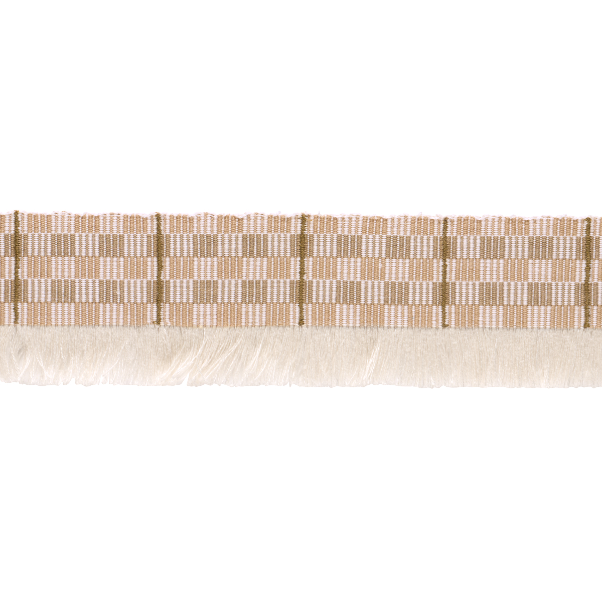 Skyline Plaid Fringe