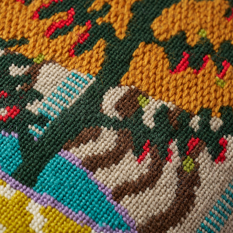 Ziggurat And Zulma Needlepoint Kit