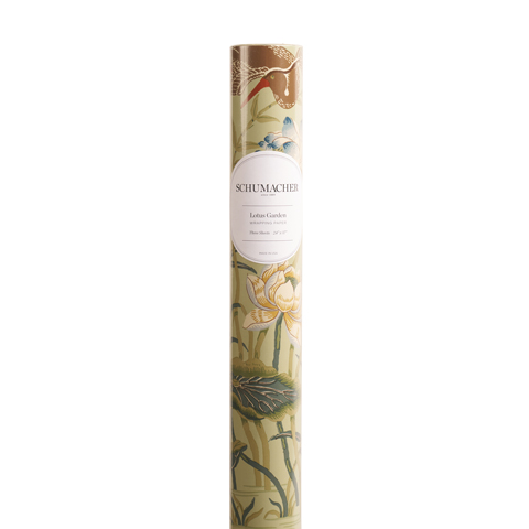 Lotus Garden Wrapping Paper