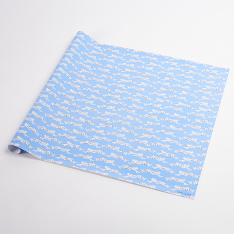 Leaping Leopards Wrapping Paper