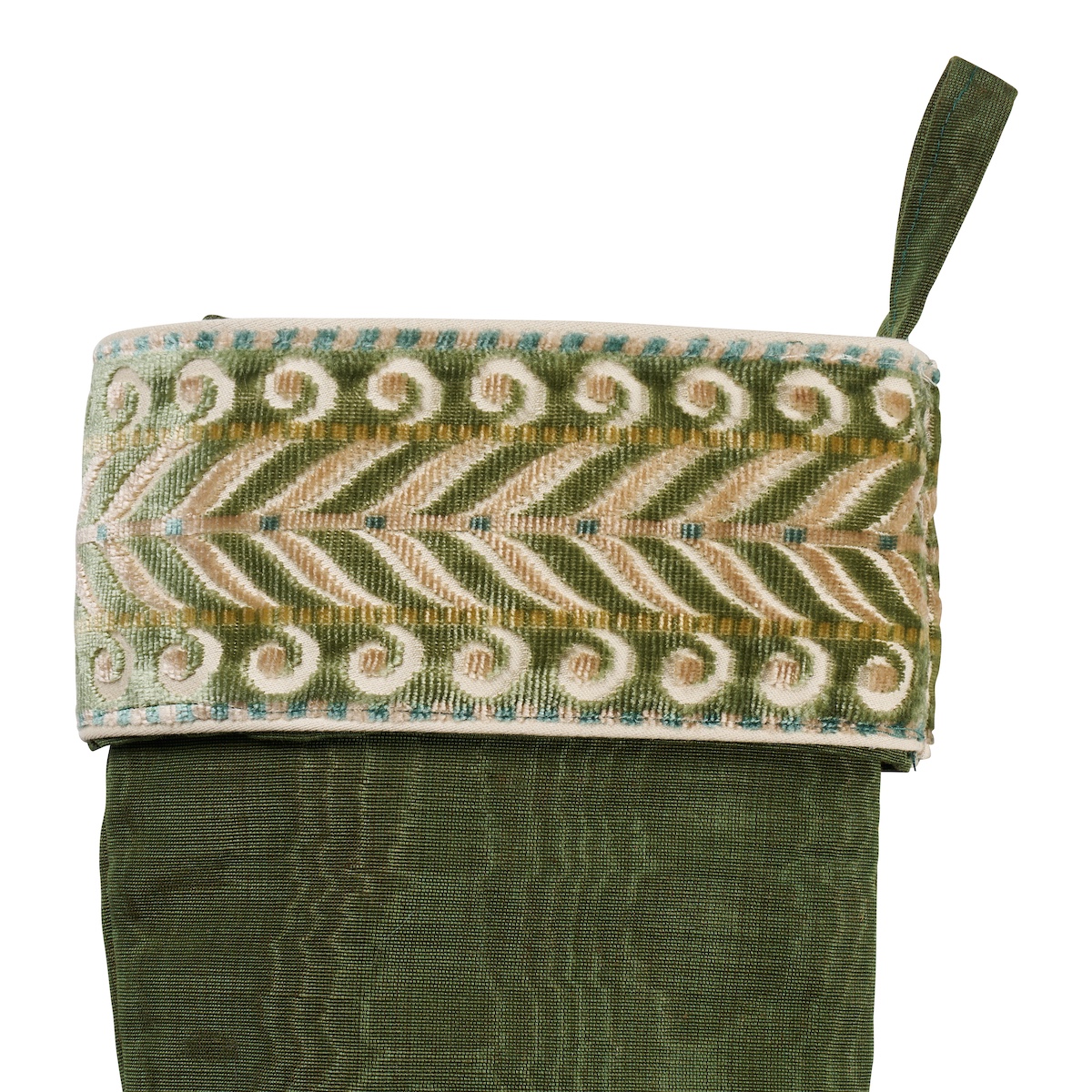 Beau Cotton Linen Moire Stocking