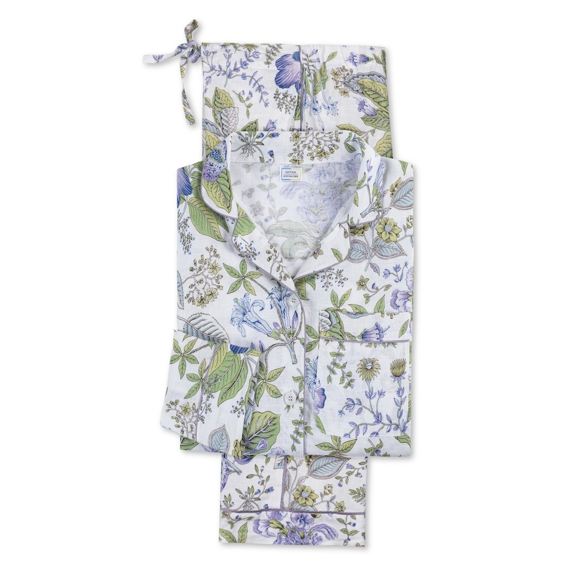 Pomegranate Linen Pajama Set