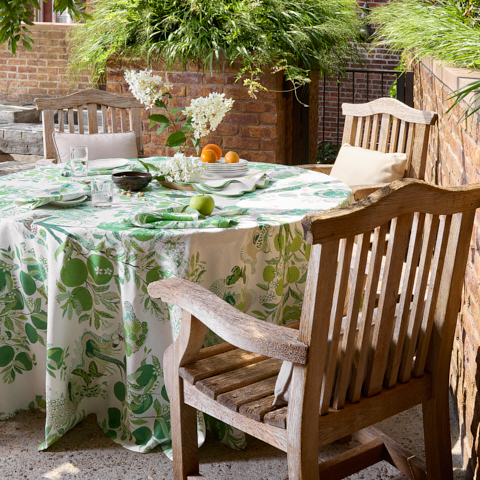 Citrus Garden Sheer - Primary Fabrics | Schumacher