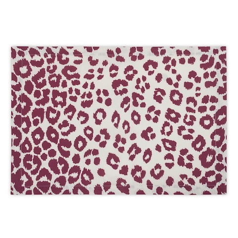 Iconic Leopard Placemat, Set of 4