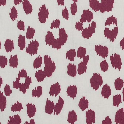 Iconic Leopard - Pink Wallpapers | Schumacher