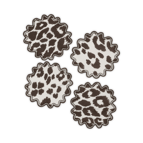 Iconic Leopard Cocktail Napkins (4)