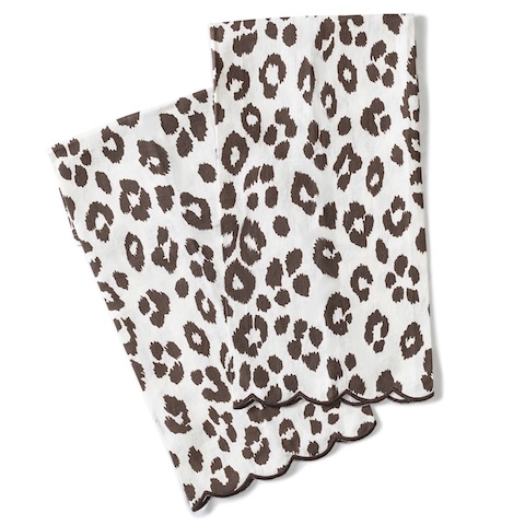 Iconic Leopard Guest Towel Set