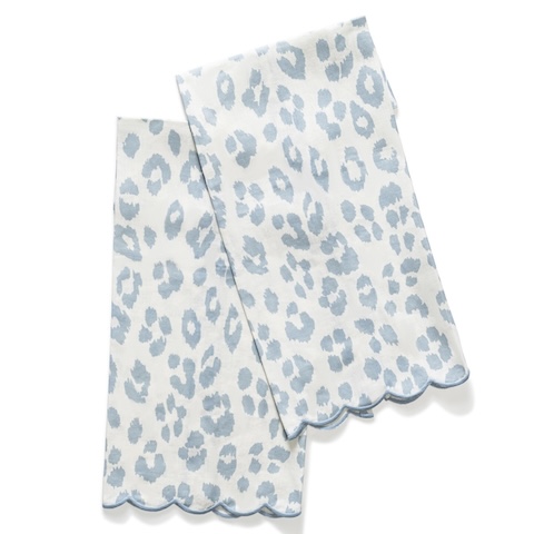 Iconic Leopard Guest Towel Set