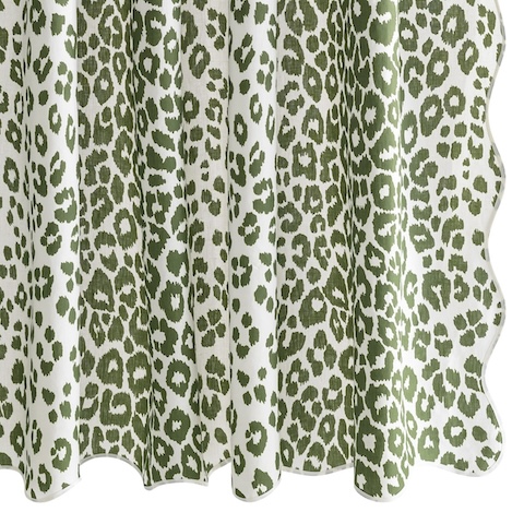 Iconic Leopard Shower Curtain