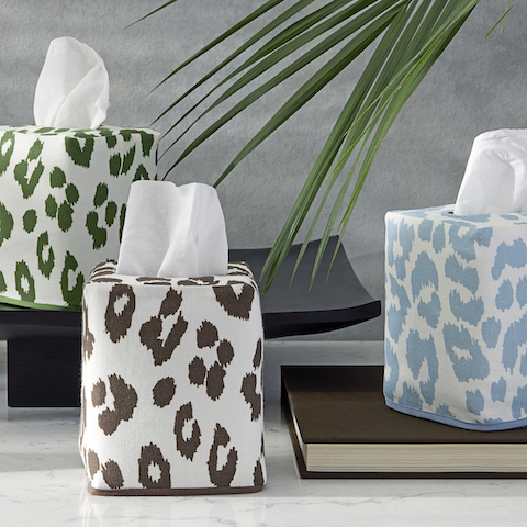 Iconic Leopard Tissue Box Cover