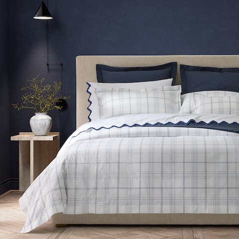 August Plaid Fitted Sheet