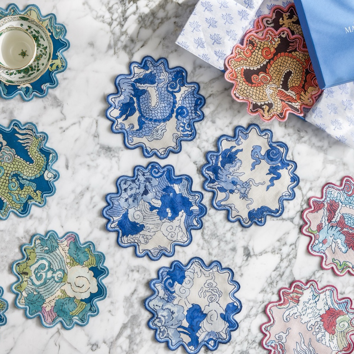 Magic Mountain Cocktail Napkins (4)