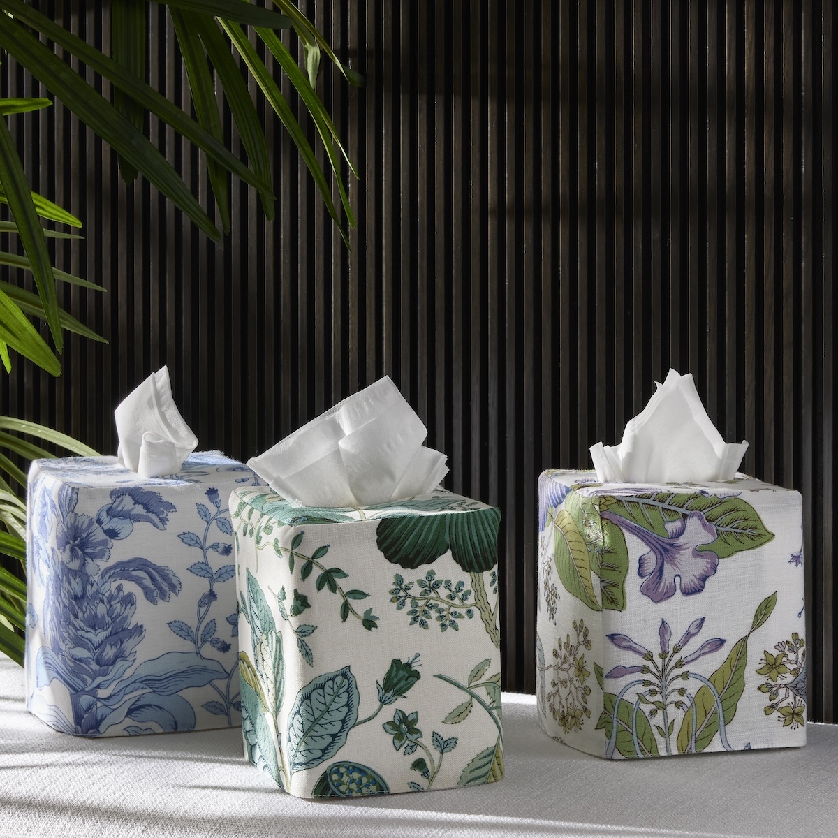 Pomegranate Linen Tissue Box Cover