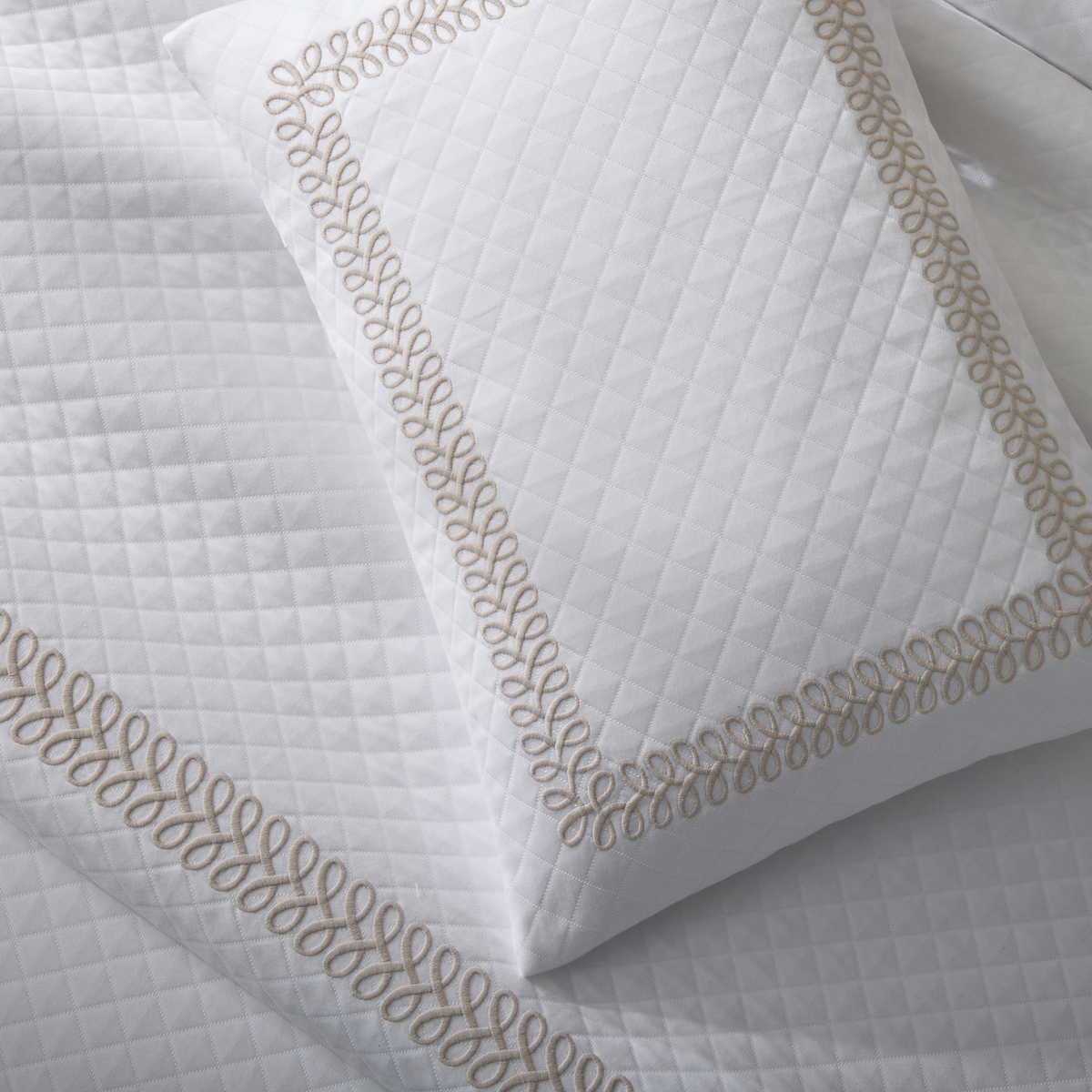 Astor Braid Matelassé Sham