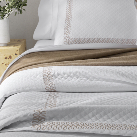 Astor Braid Matelassé Coverlet