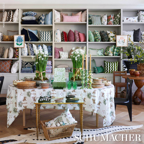 Tiger Palm Tablecloth