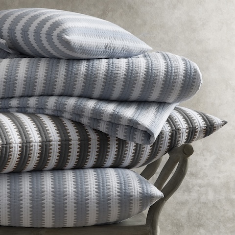 Apollo Stripe Matelassé Sham