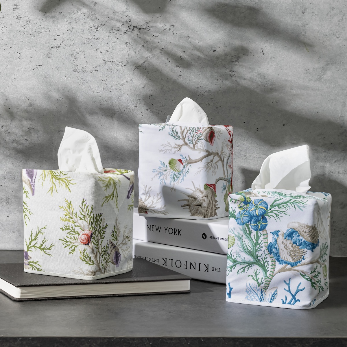 Del Tesoro Tissue Box Cover