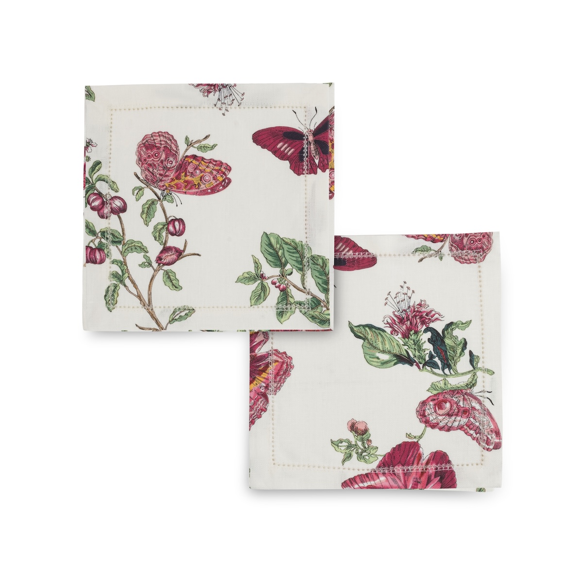Baudin Butterfly Cocktail Napkins