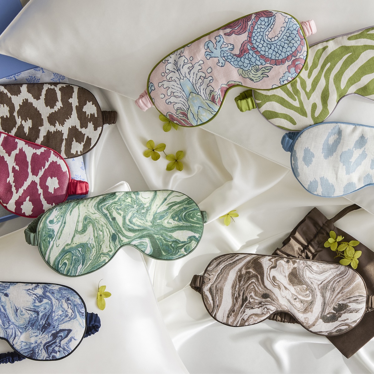Iconic Leopard Linen Sleep Mask