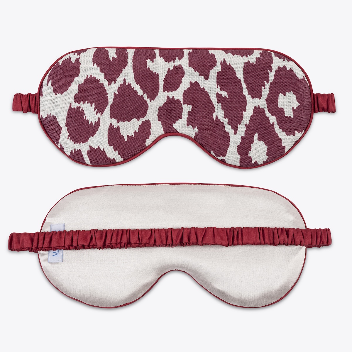 Iconic Leopard Linen Sleep Mask