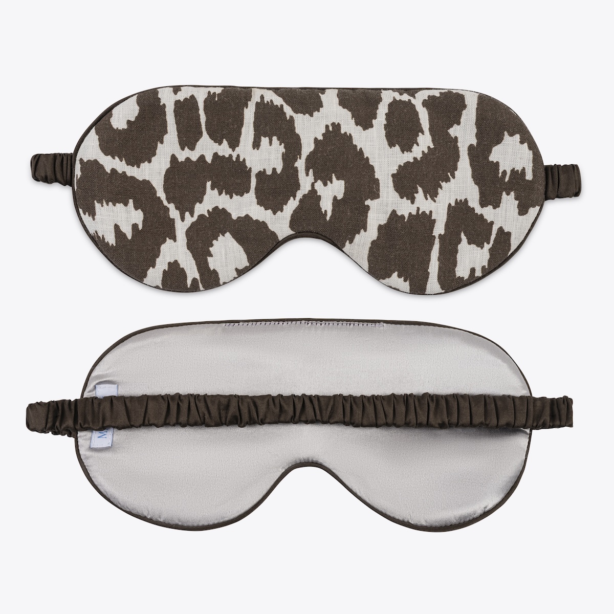 Iconic Leopard Linen Sleep Mask
