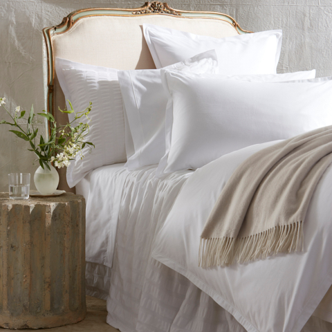 Ceylon Satin Stitch Flat Sheet