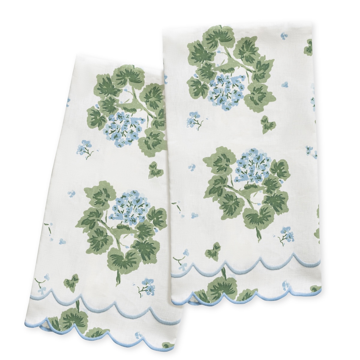 Geranium Guest Towel, Set Of 2