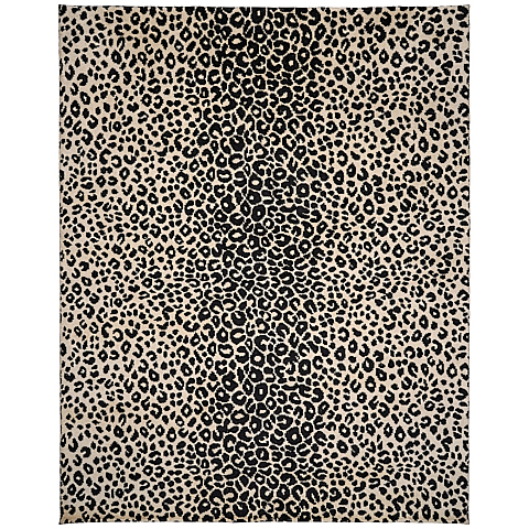 Iconic Leopard Hand-Knotted Rug