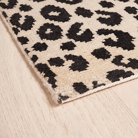 Iconic Leopard Hand-Knotted Rug
