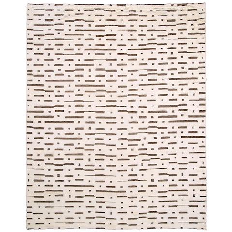 Abstract Ikat Rug