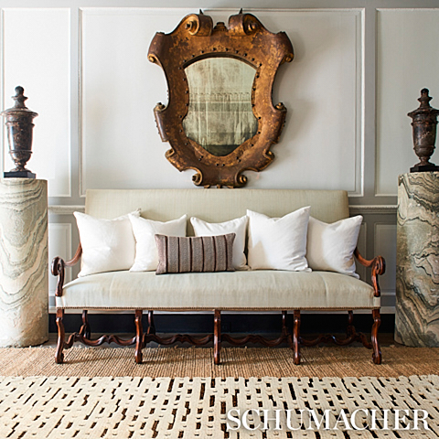 Abstract Ikat  Rug