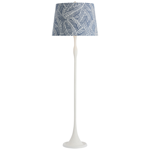 Romero Floor Lamp, Plaster White
