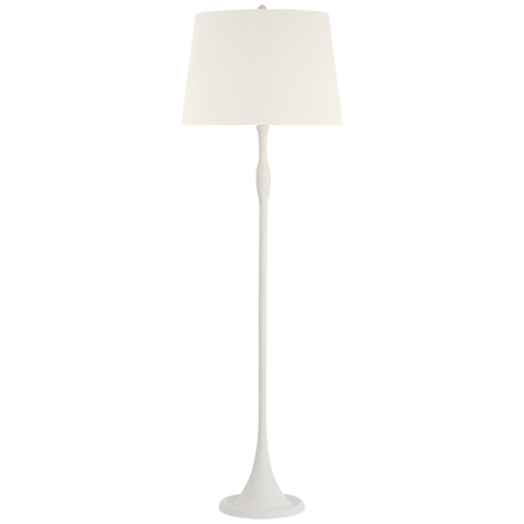 Romero Floor Lamp, Plaster White