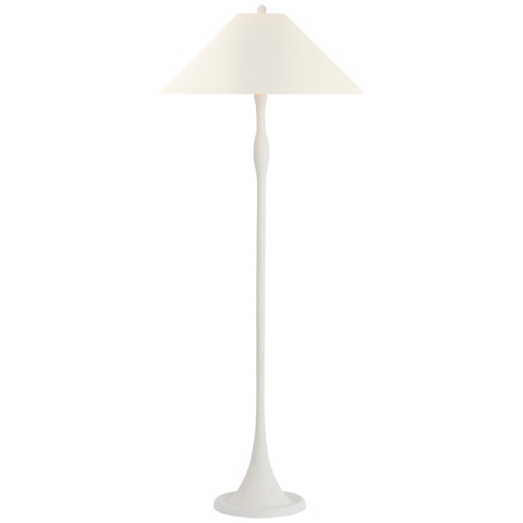 Romero Floor Lamp, Plaster White