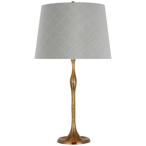 Romero Table Lamp, Antique Brass