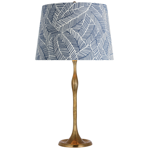 Romero Table Lamp, Antique Brass