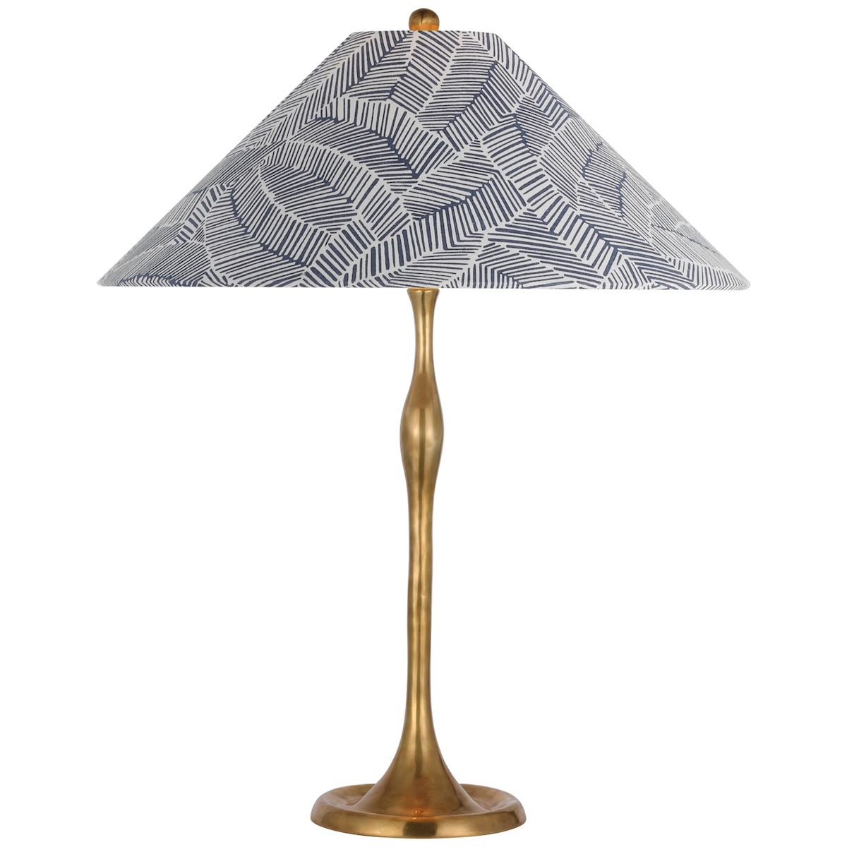 Romero Table Lamp, Antique Brass