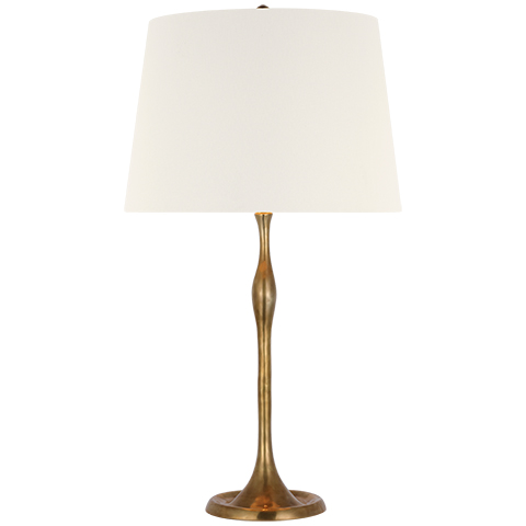 Romero Table Lamp, Antique Brass