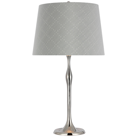 Romero Table Lamp, Polished Nickel